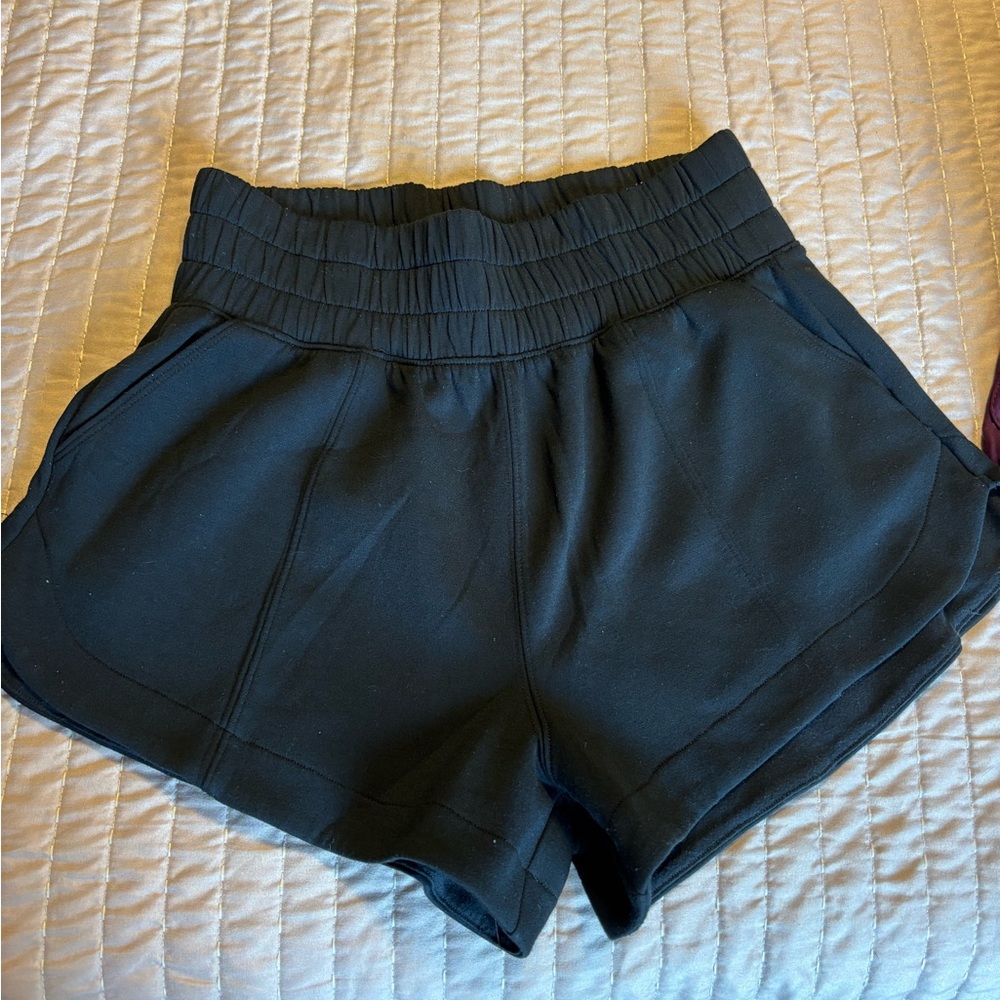 Abercrombie & Fitch Black Athletic Shorts